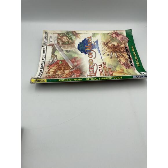 Legend of Mana Official Strategy Guide Brady Sony Playstation Square Enix - Picture 2 of 5
